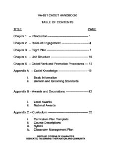 02. Table of Contents