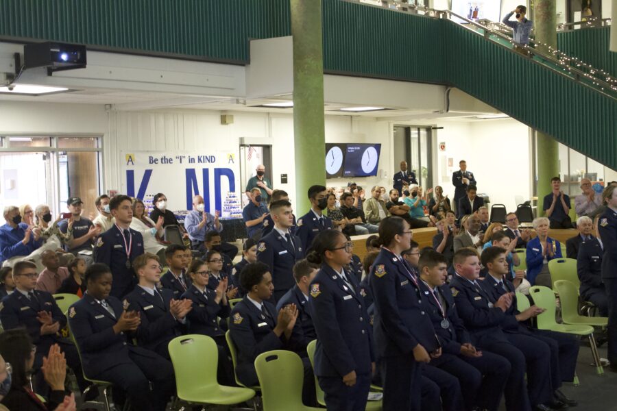 Pictures of Space Force Junior ROTC Activation Ceremony
