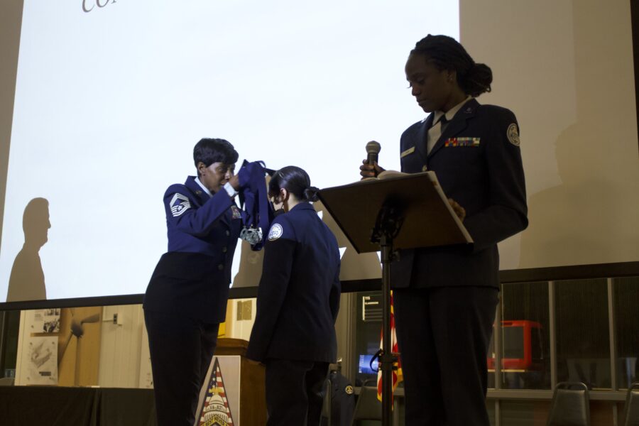 太空部队初级 ROTC 启动仪式图片