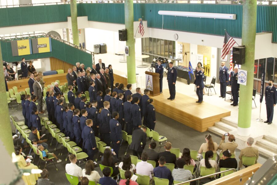 Hình ảnh về Lễ kích hoạt ROTC Junior Force
