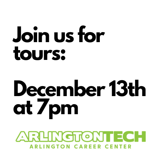 Join us for tours: December 13th at 7pm