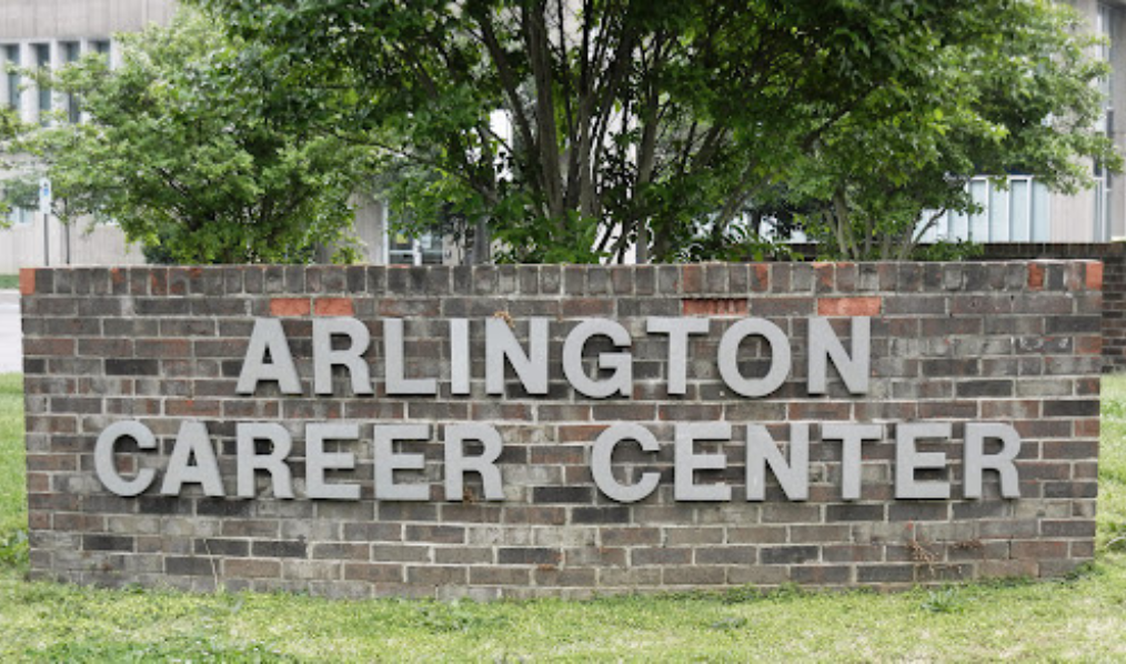 Arlington Career Center school sign