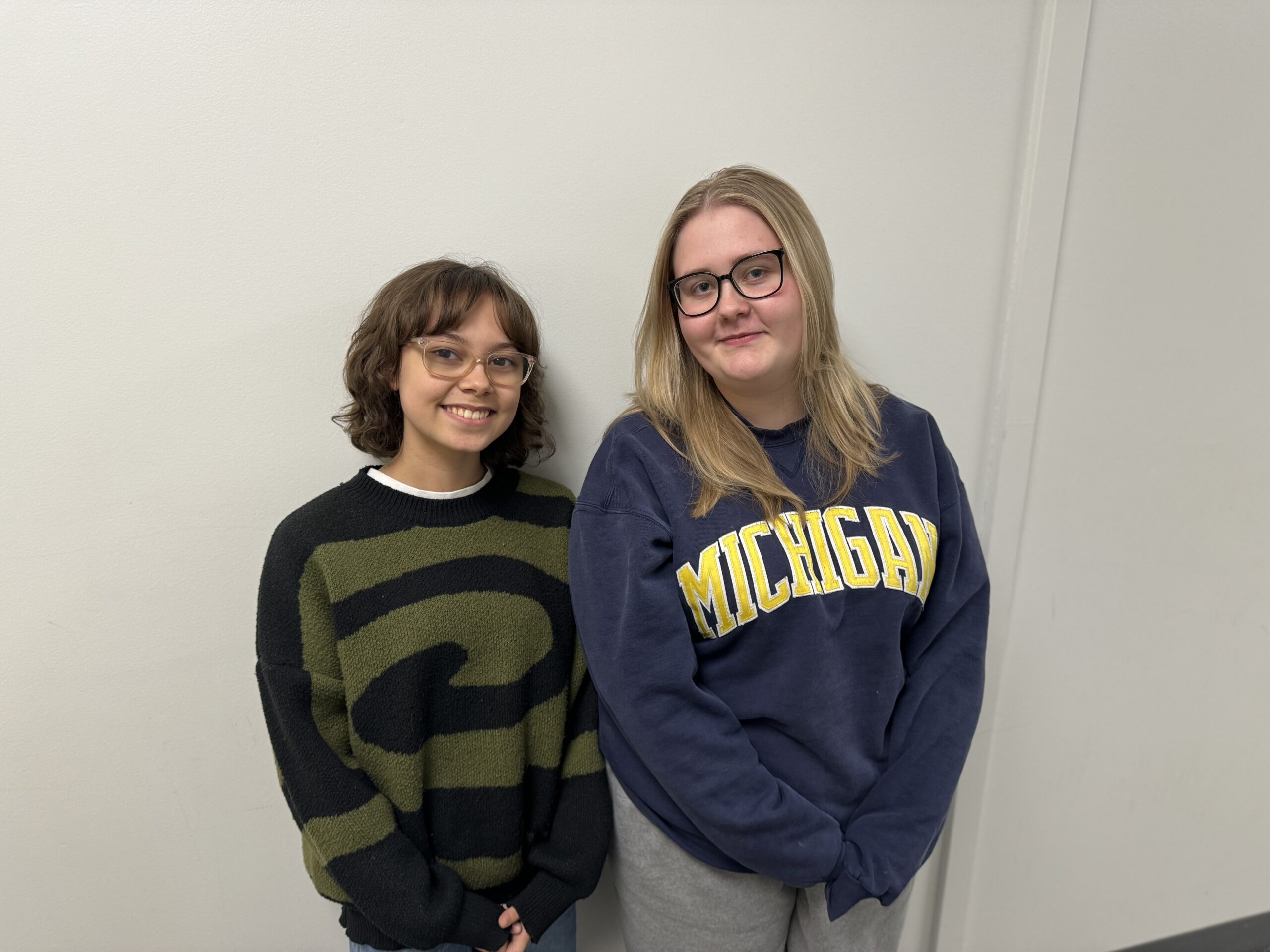 Picture of two Arlington Tech students admitted into the 2024 VDOE Summer Governor's School