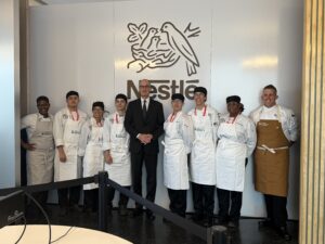 3 in the ACC Culinary Arts Program attend the Soiree Suisse at the Residence of the Swiss Ambassador on Wednesday, September 10, 2025 in Washington.