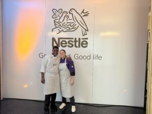 The ACC Culinary Arts Program (Chef Renee Randolph pictured) attend the Soiree Suisse at the Residence of the Swiss Ambassador on Wednesday, September 10, 2025 in Washington. (Joy Asico-Smith / Asico Photo)