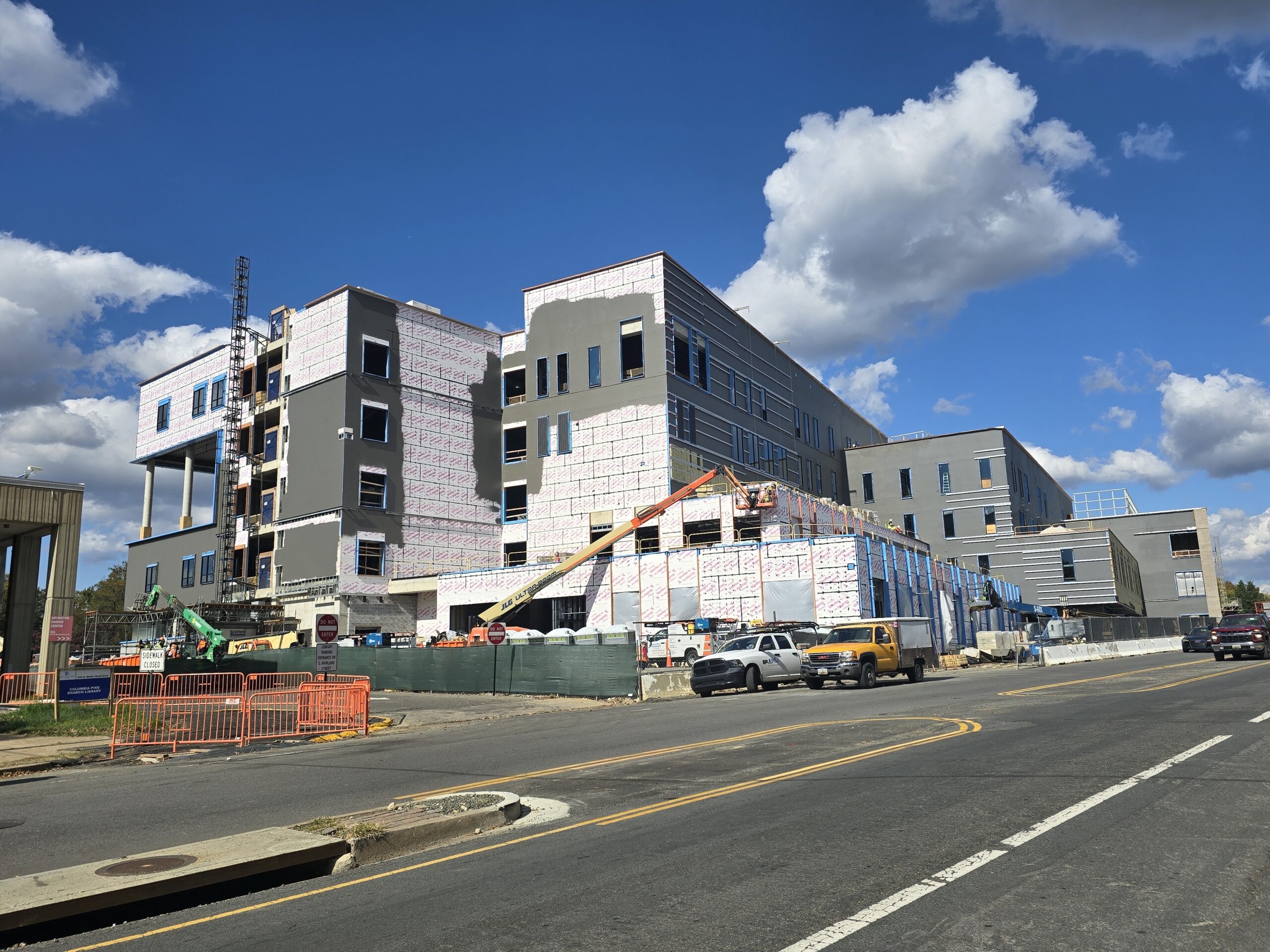 Construction of the Grace Hopper Center