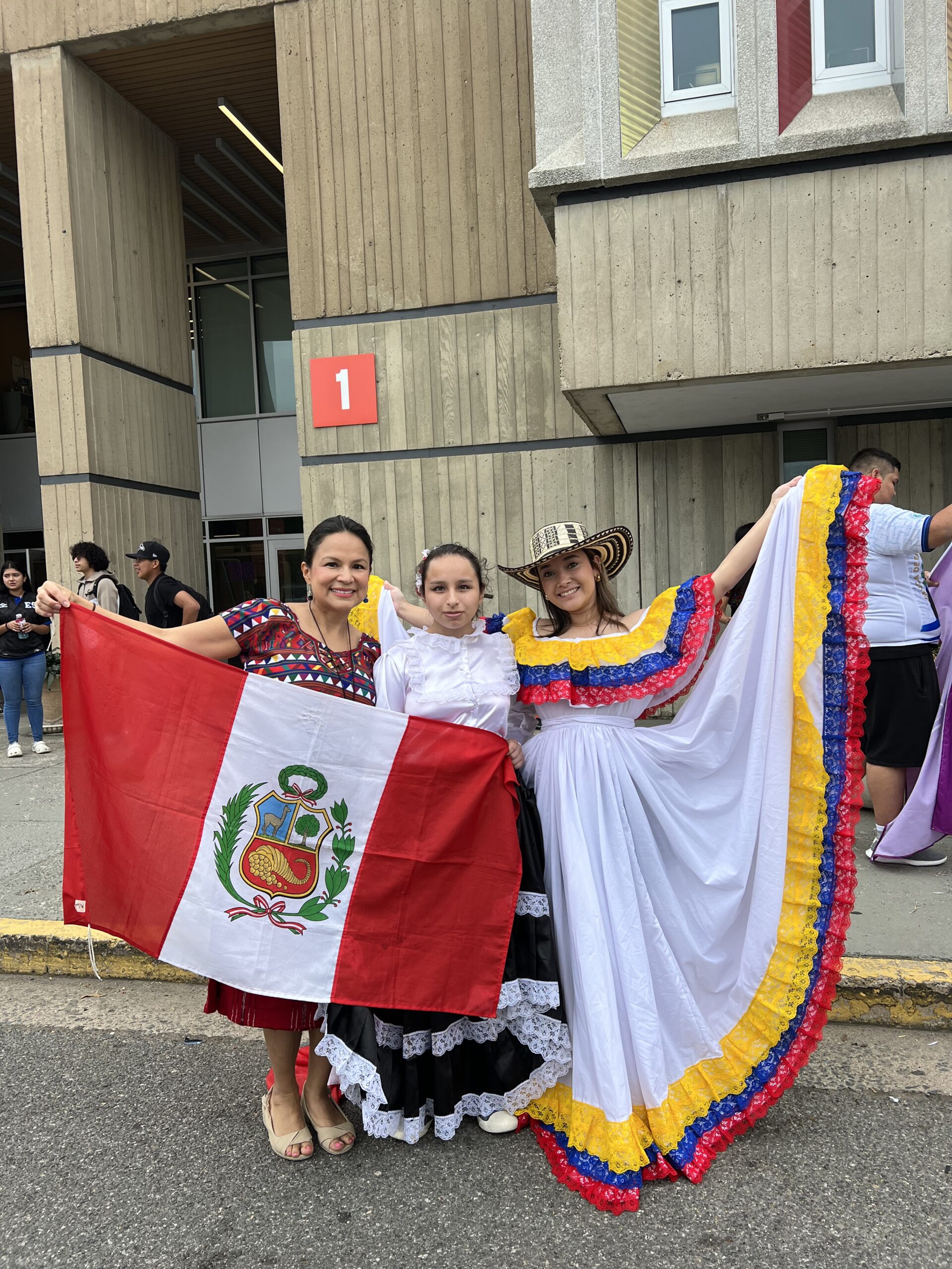 Hispanic Heritage Month Flag Day celebration
